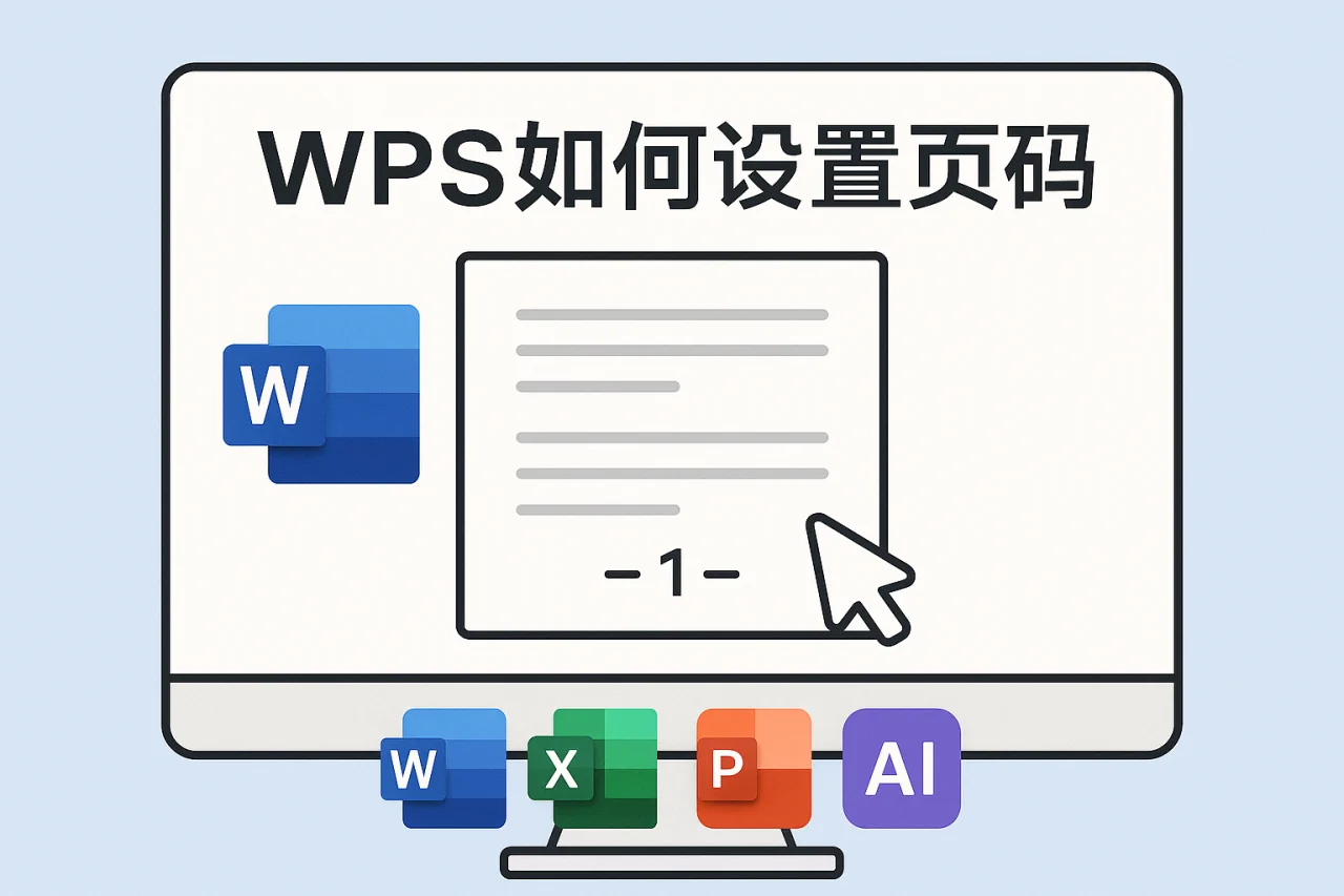 WPS如何设置页码