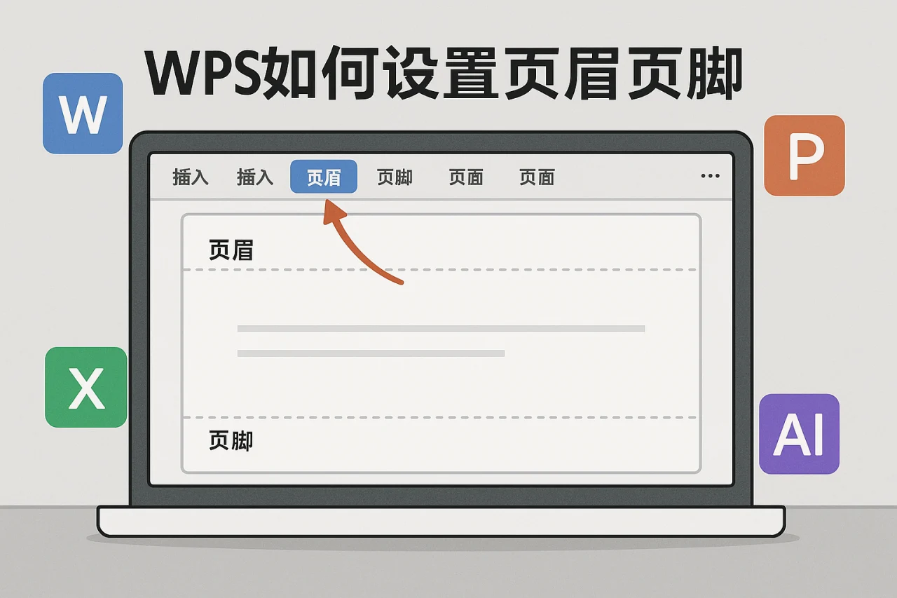 Wps如何设置页眉页脚