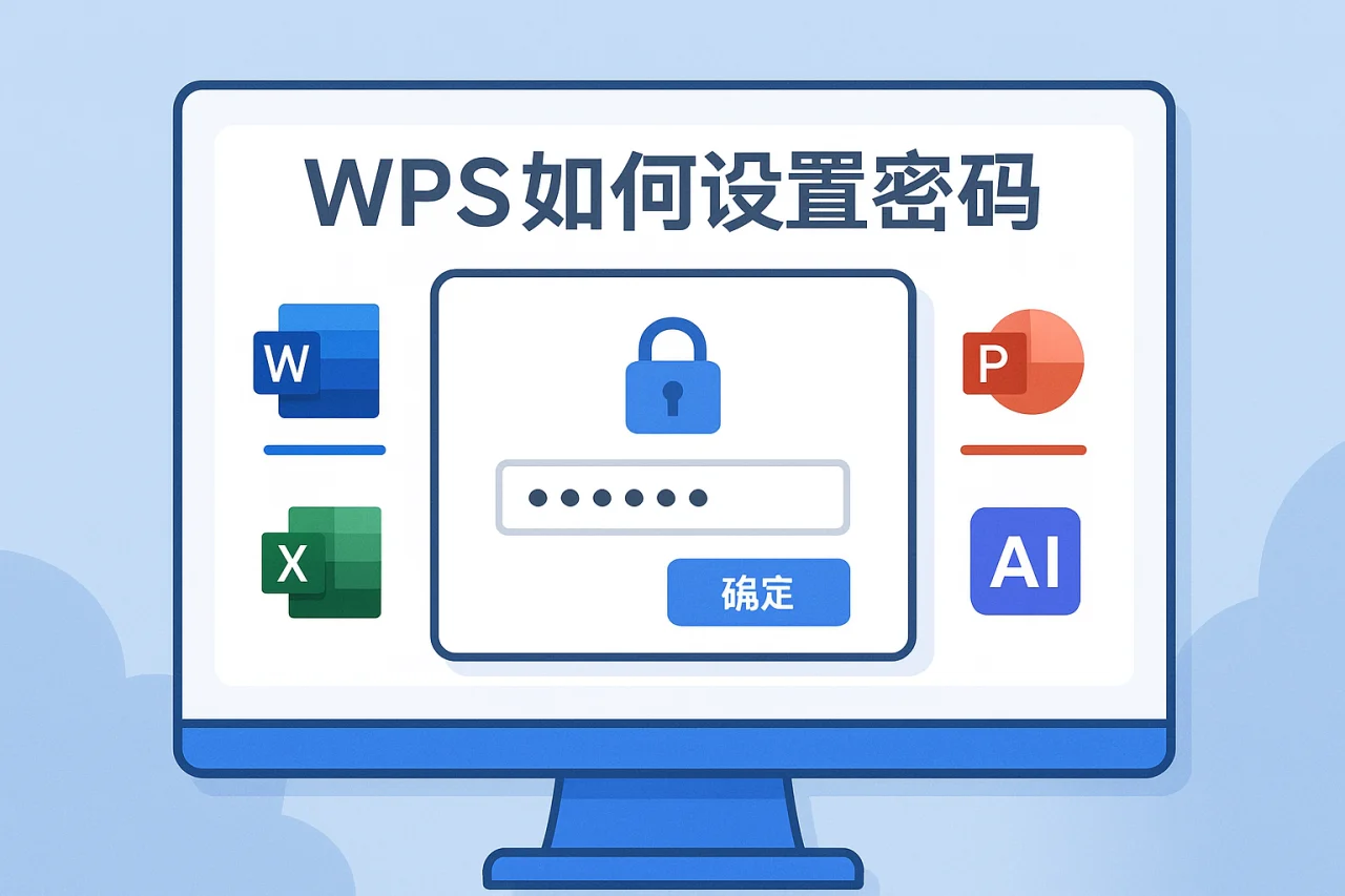 WPS如何设置密码