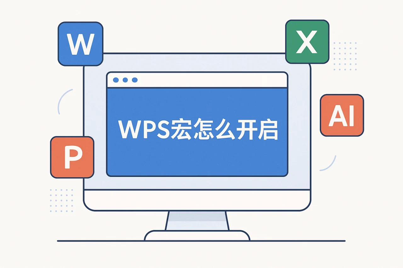 Wps宏怎么开启