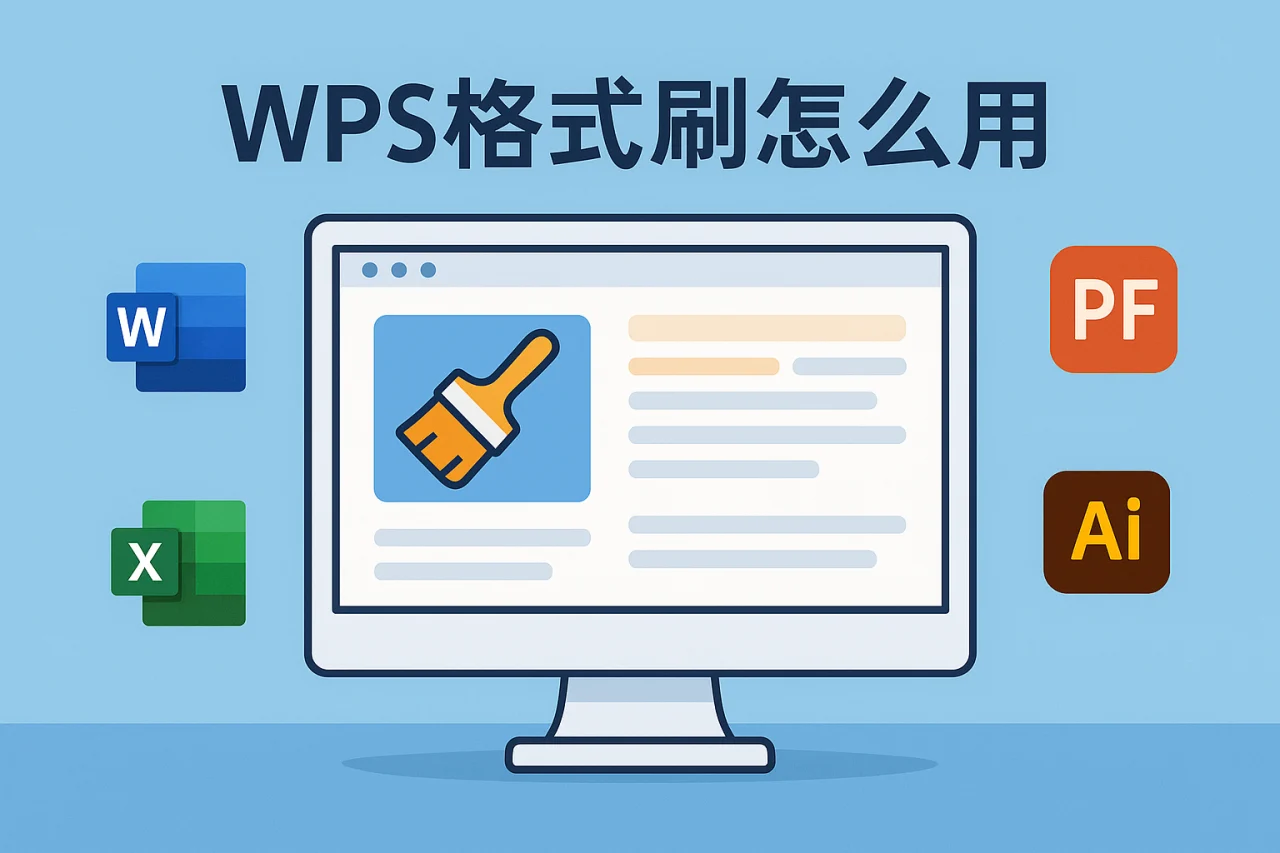 Wps格式刷怎么用
