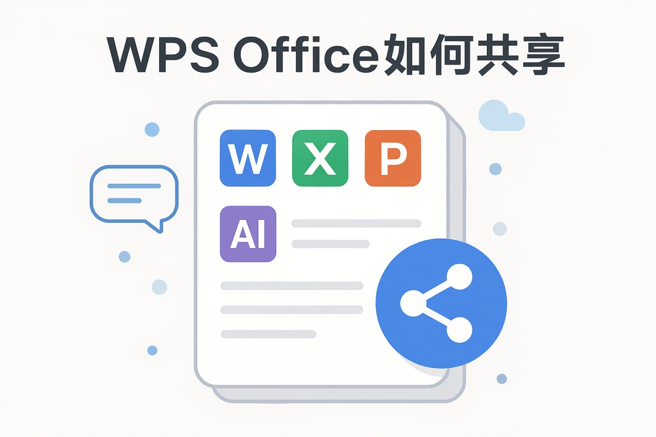 Wps office如何共享