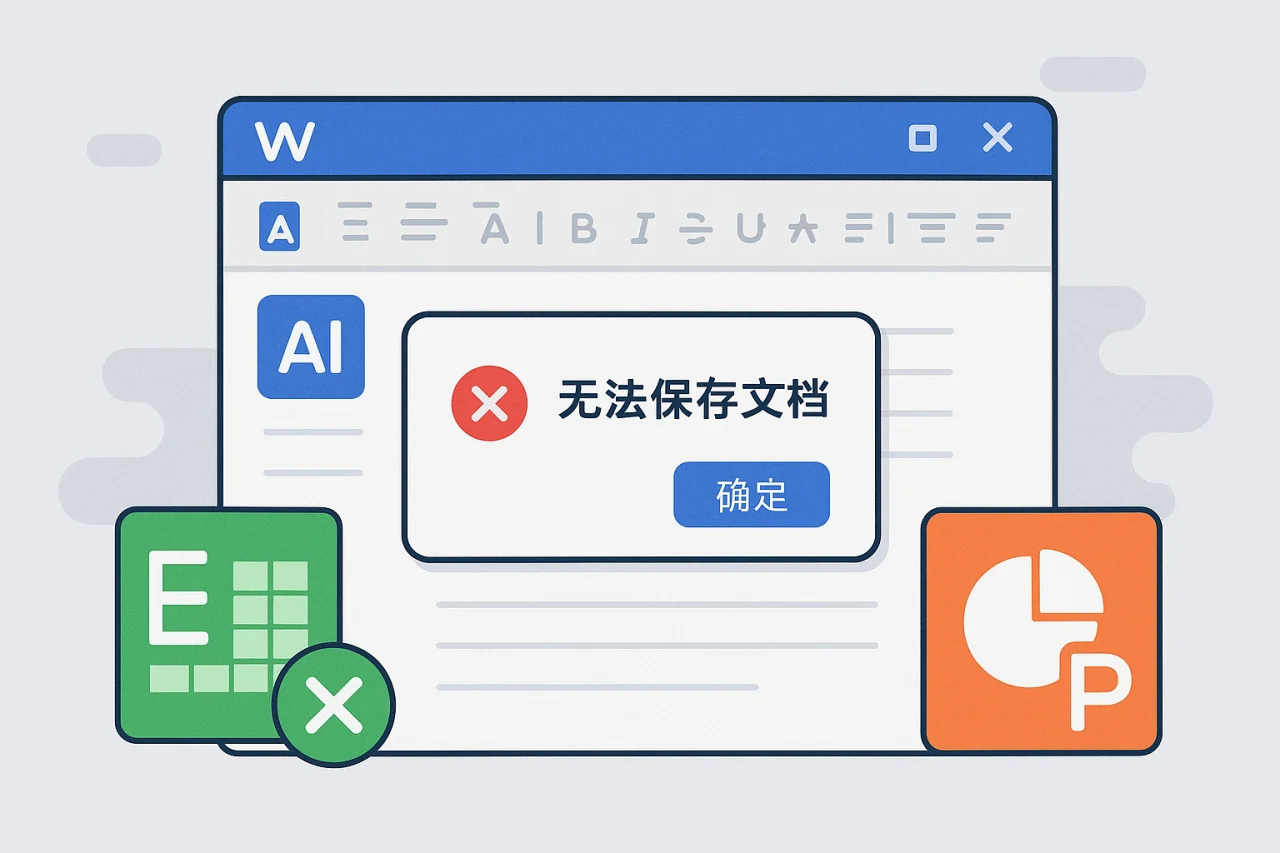 Wps office保存不了怎么办