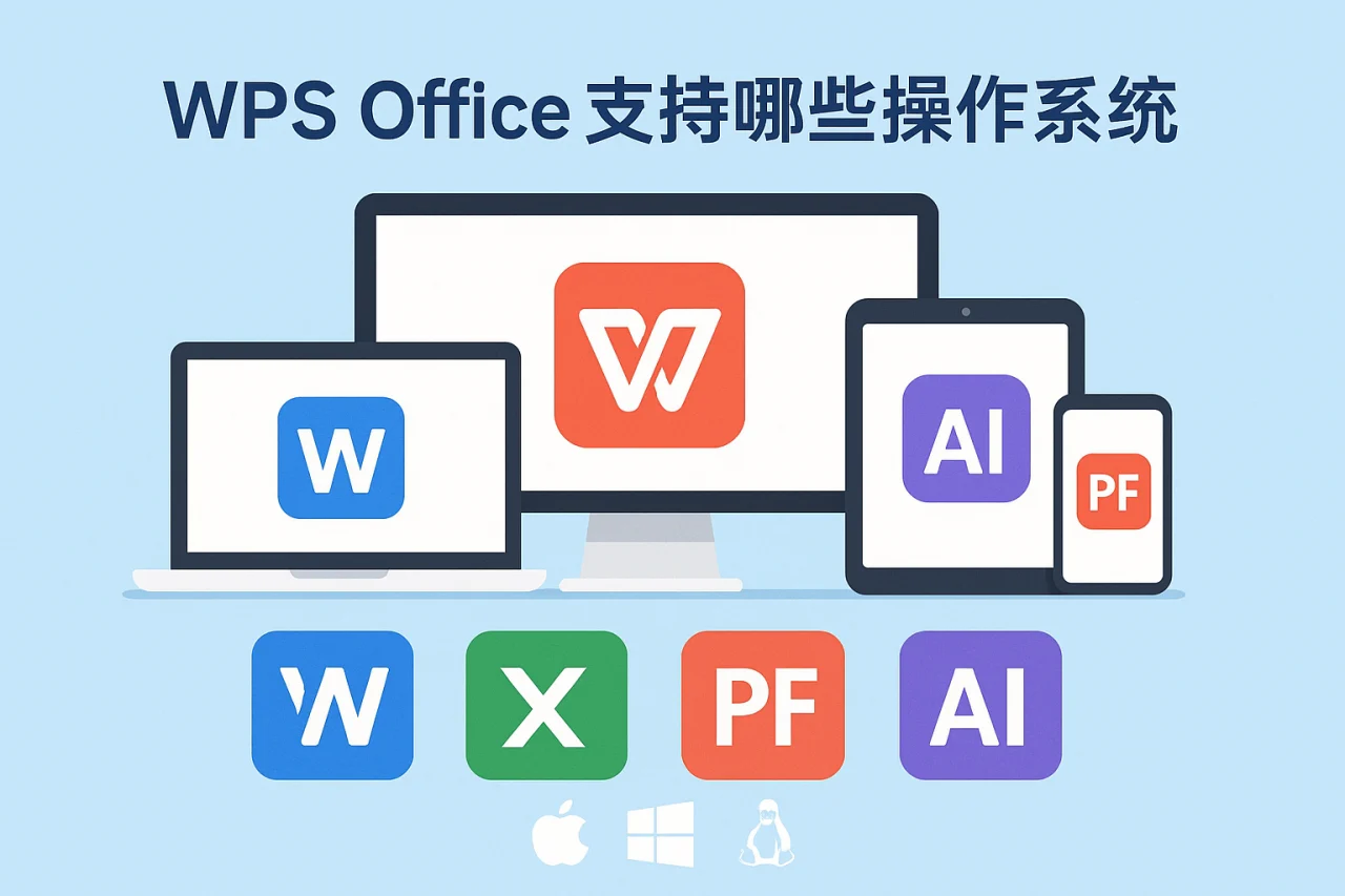WPS Office支持哪些操作系统