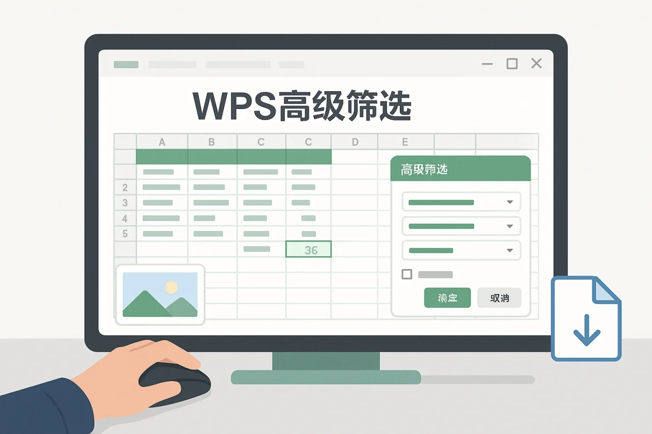Wps高级筛选
