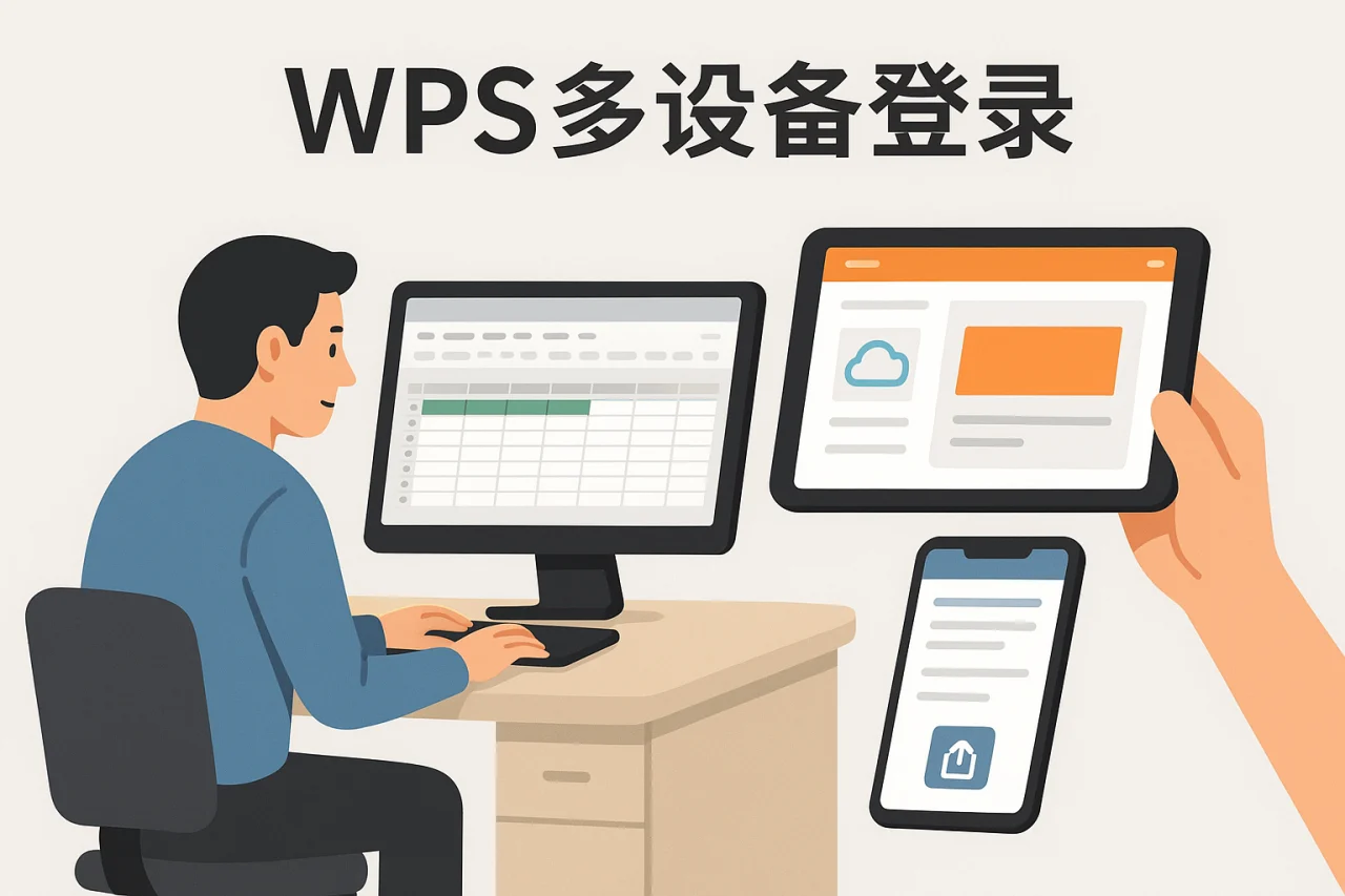 WPS多设备登录