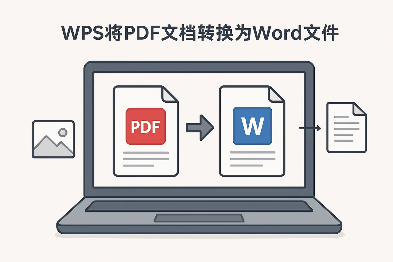 WPS将PDF文档转换为Word文件