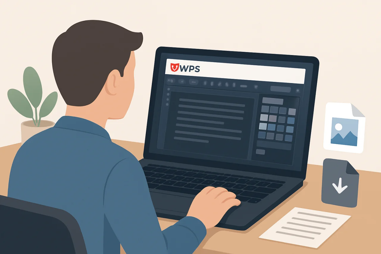 WPS设置页面颜色