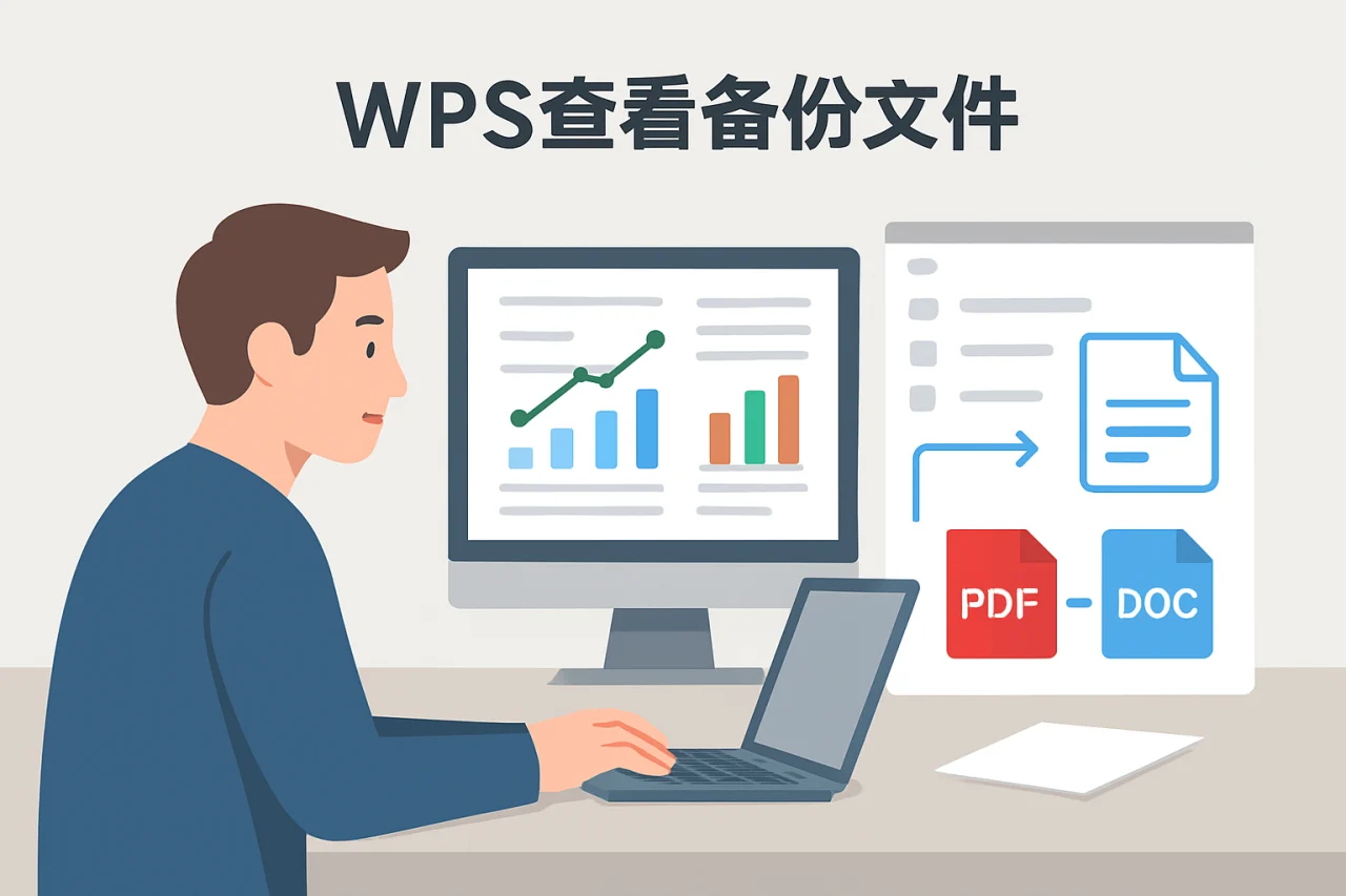 WPS查看备份文件