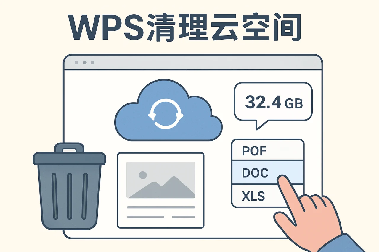 WPS清理云空间