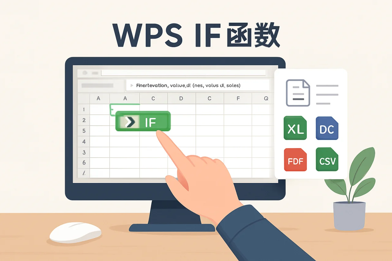 WPS IF函数