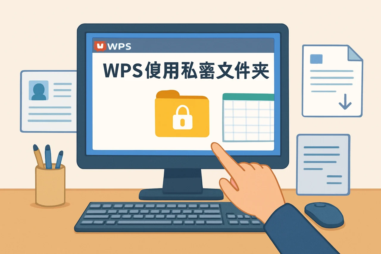 WPS使用私密文件夹