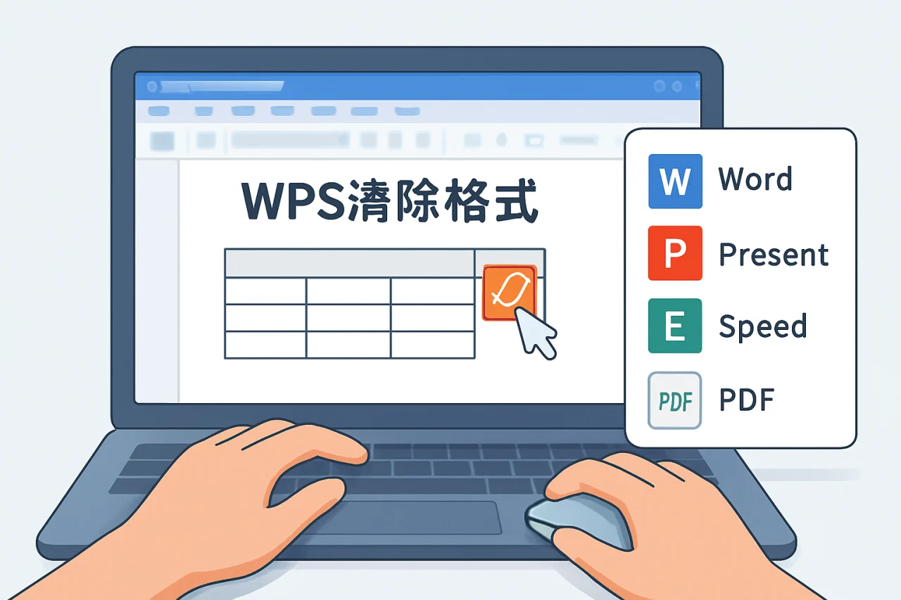 WPS清除格式