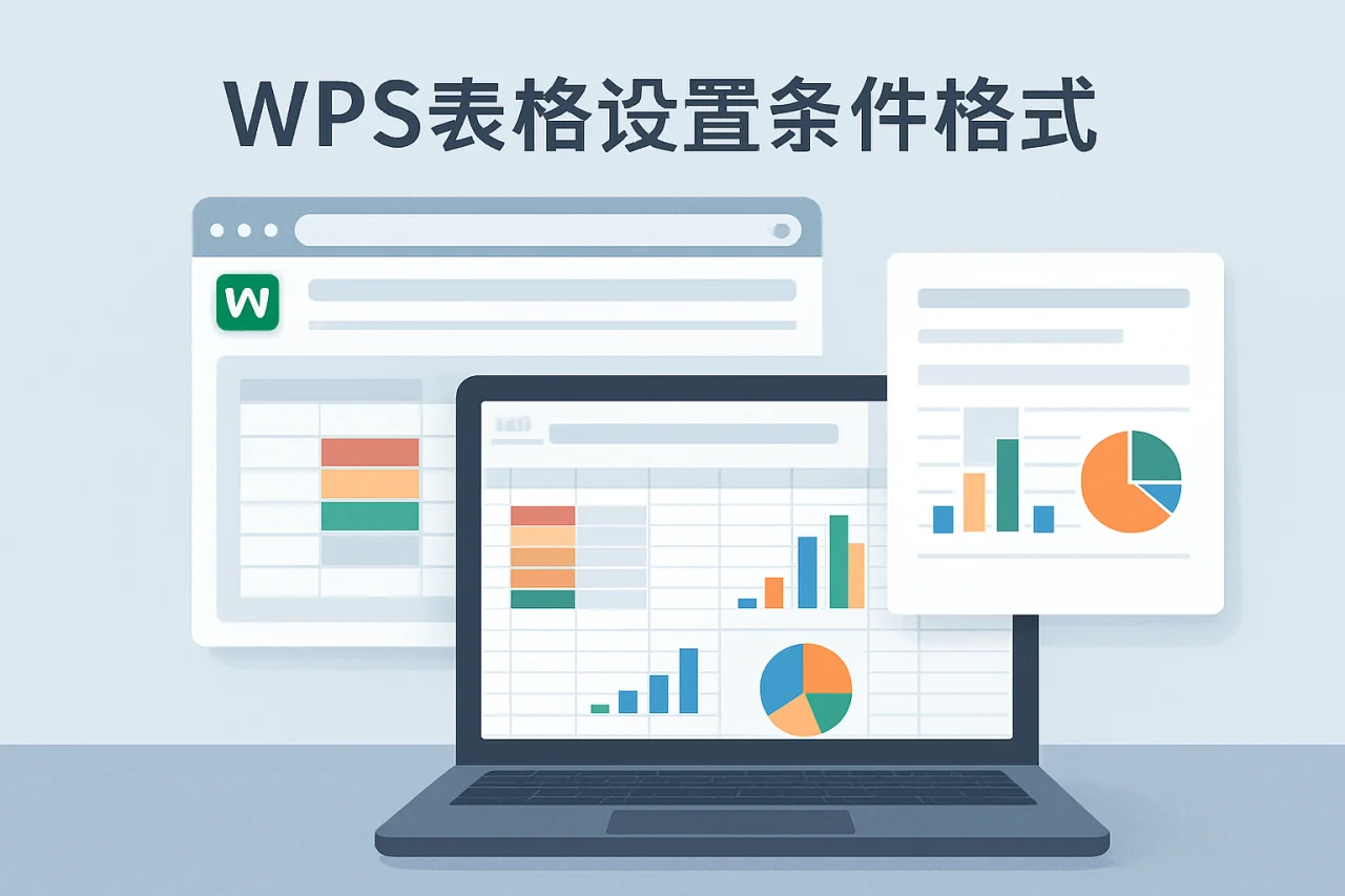 WPS表格设置条件格式