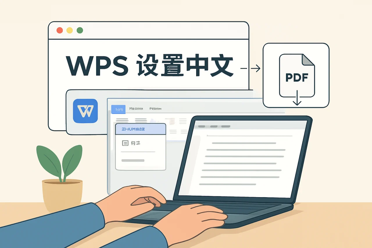 WPS设置中文