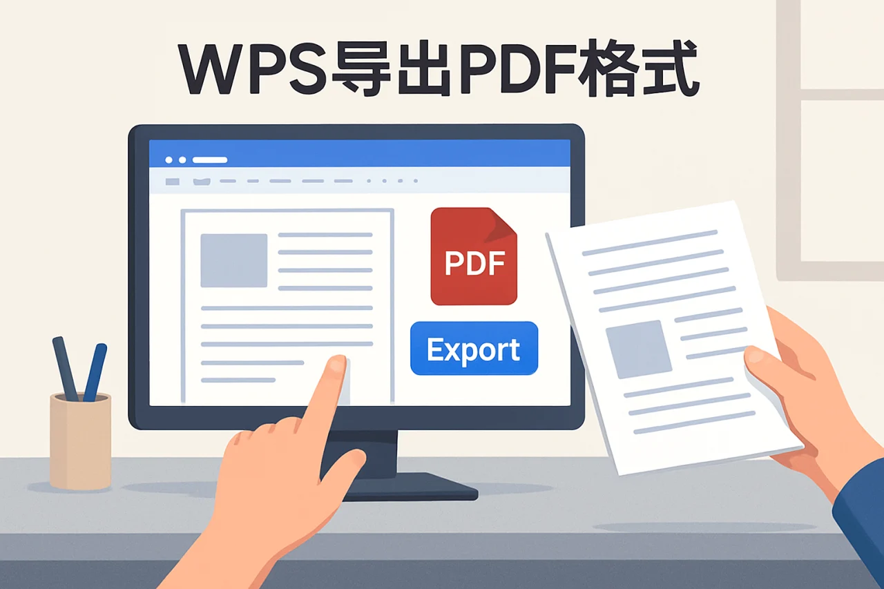 wps导出pdf格式
