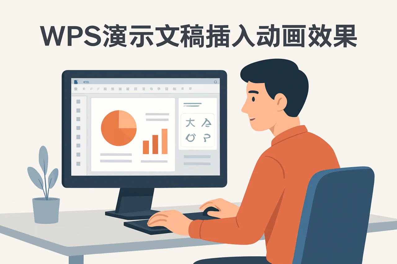 wps演示文稿插入动画效果