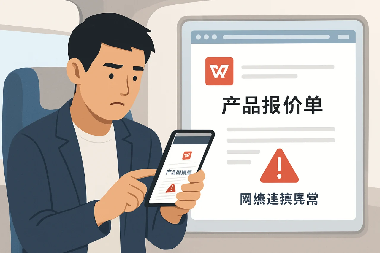 wps办公软件无线网络