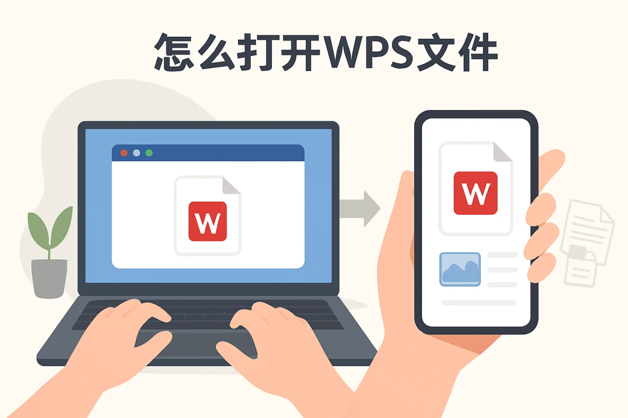 怎么打开wps文件