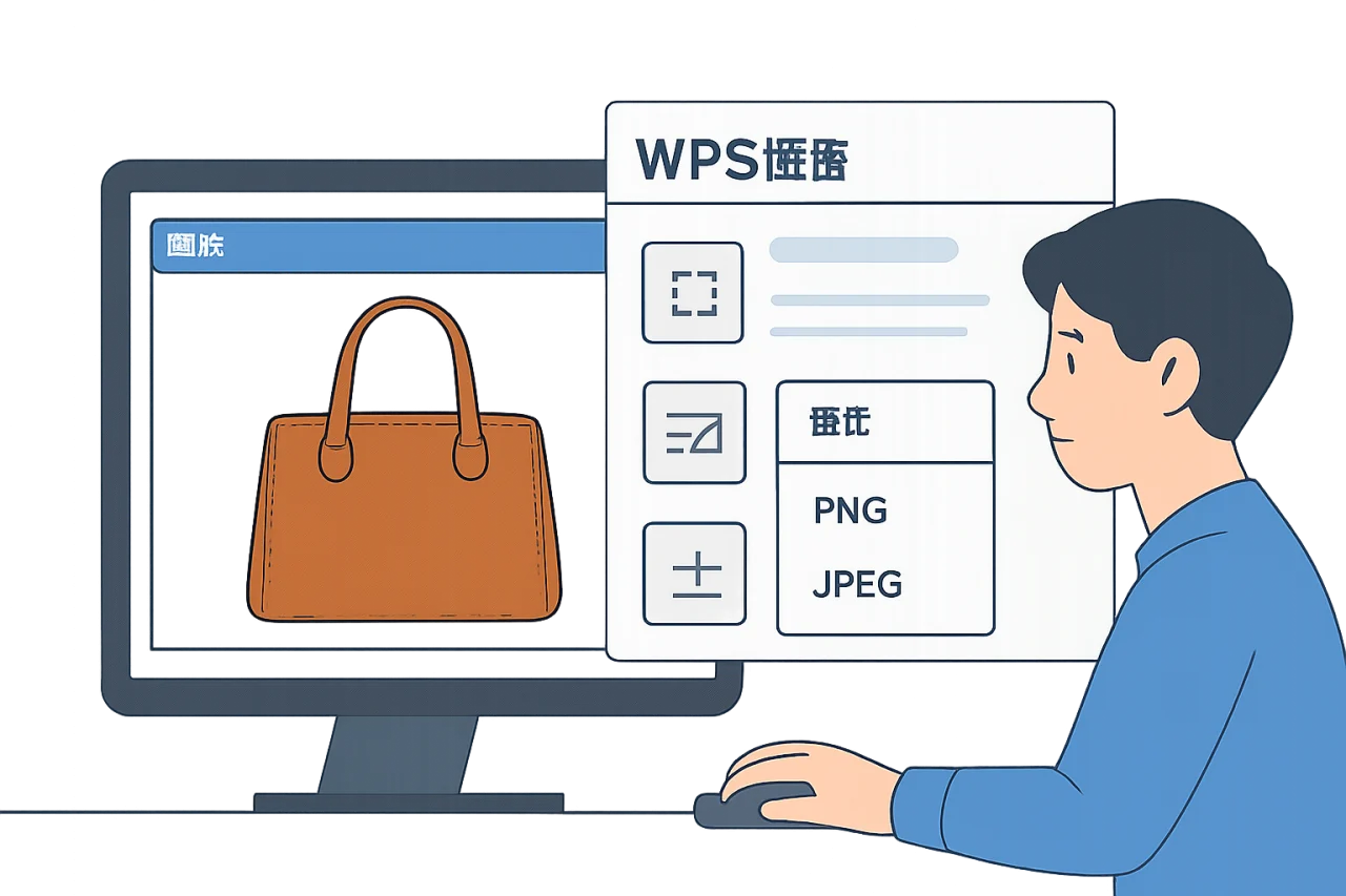 wps抠图