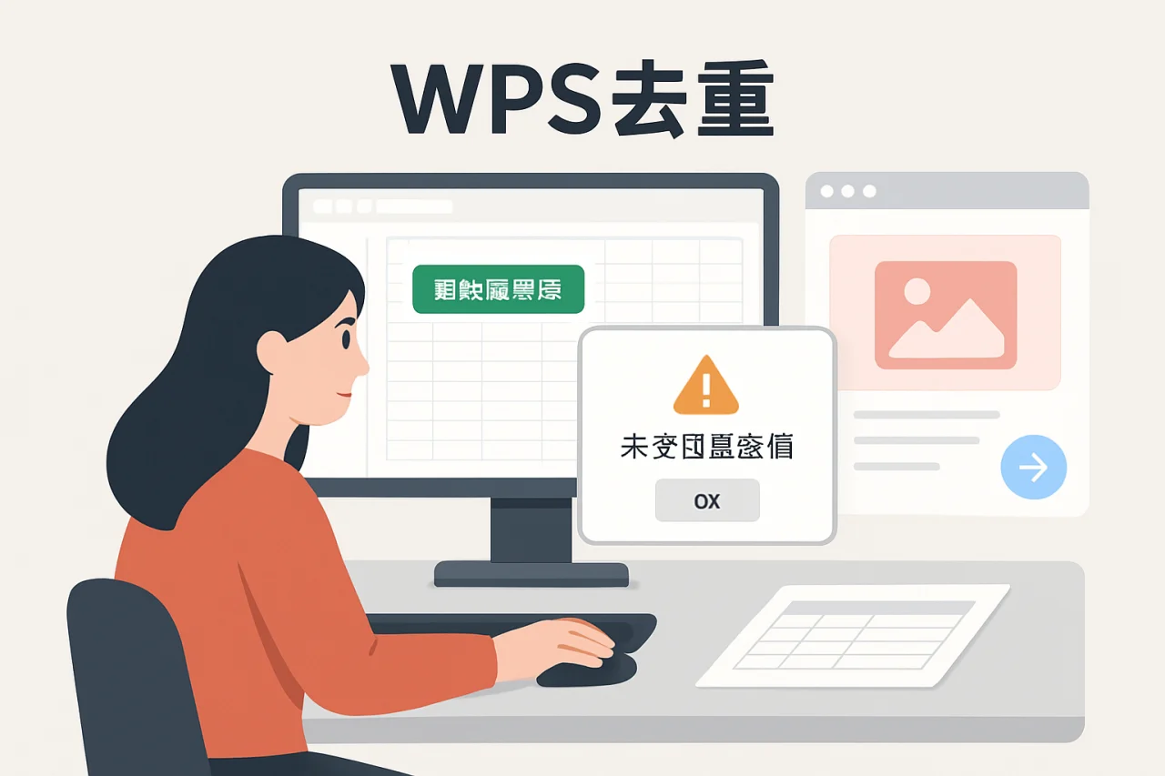 wps去重