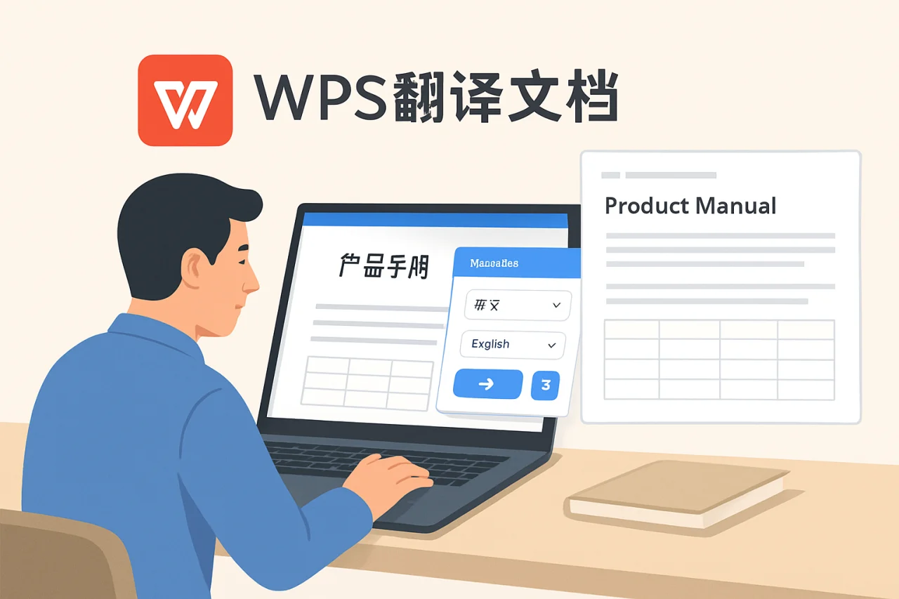 WPS翻译文档