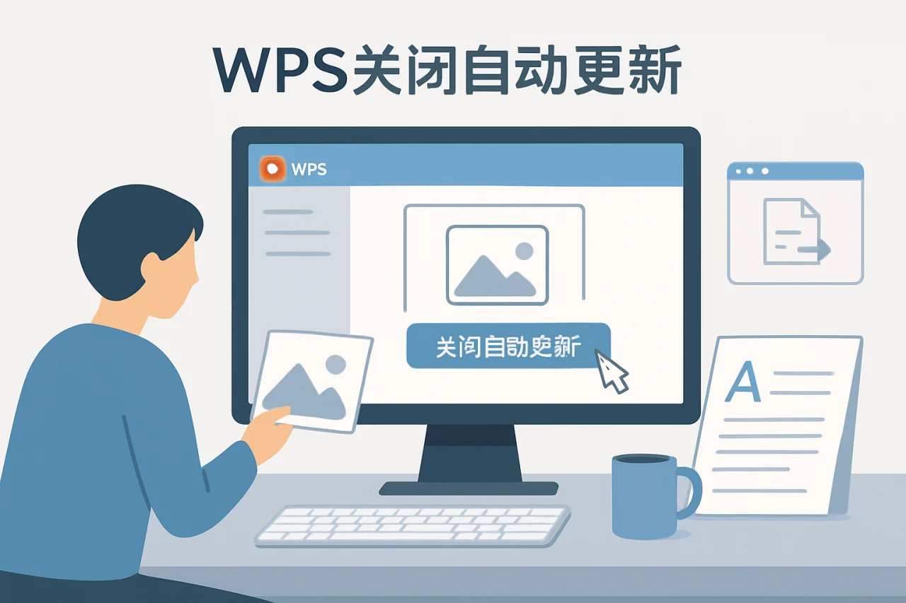 WPS关闭自动更新