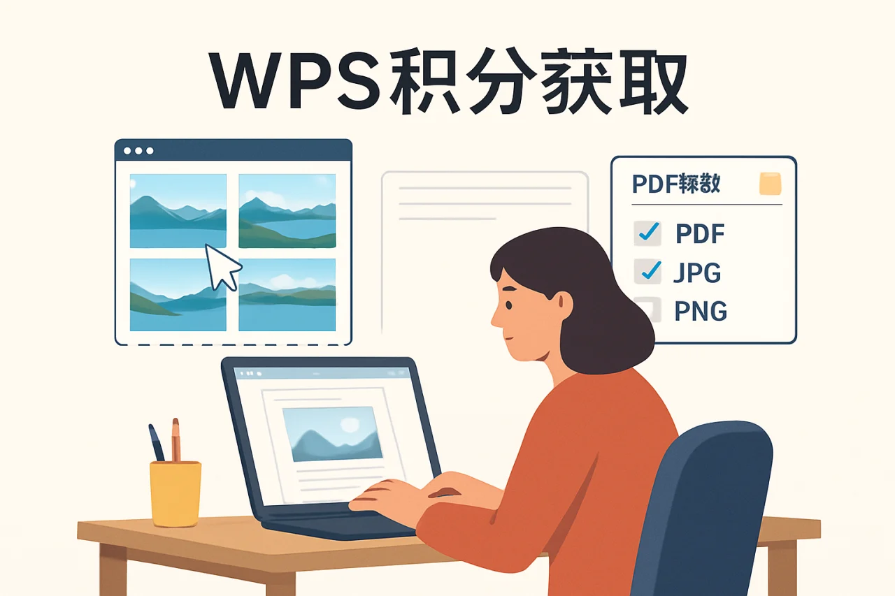 WPS积分获取