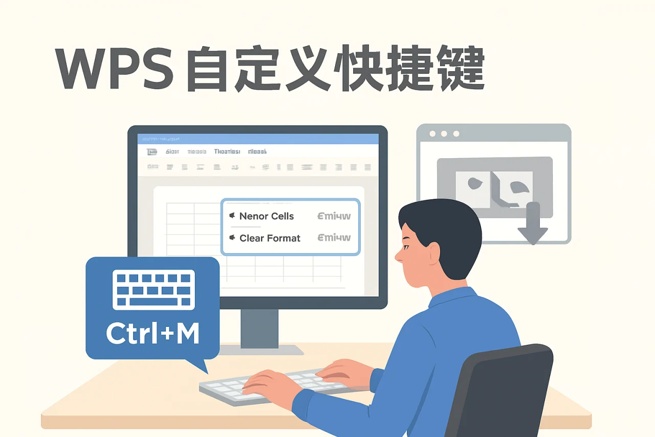 WPS自定义快捷键