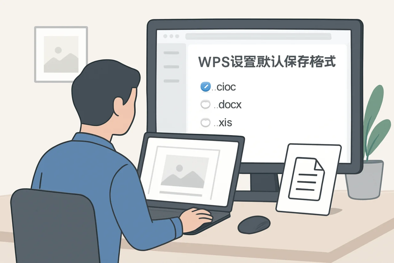 WPS设置默认保存格式