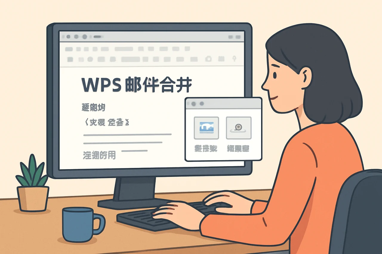 WPS邮件合并