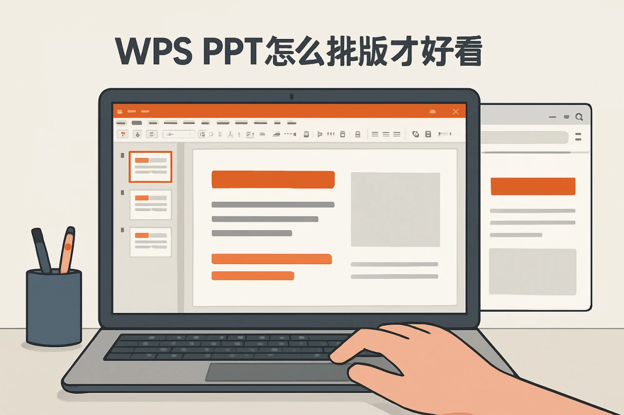 WPS PPT怎么排版才好看