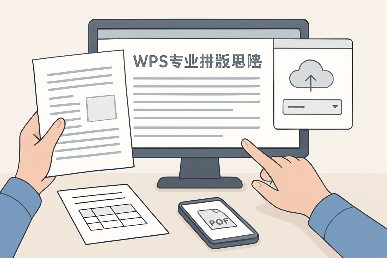 WPS专业排版思路