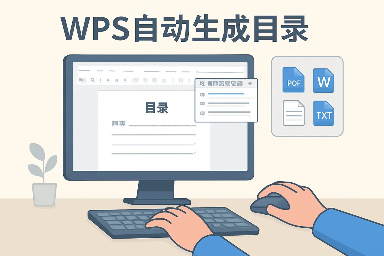 wps自动生成目录