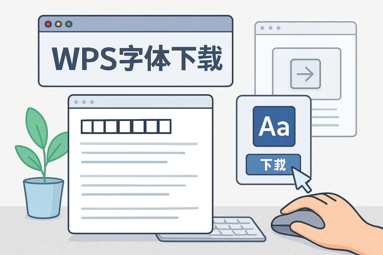 wps字体下载