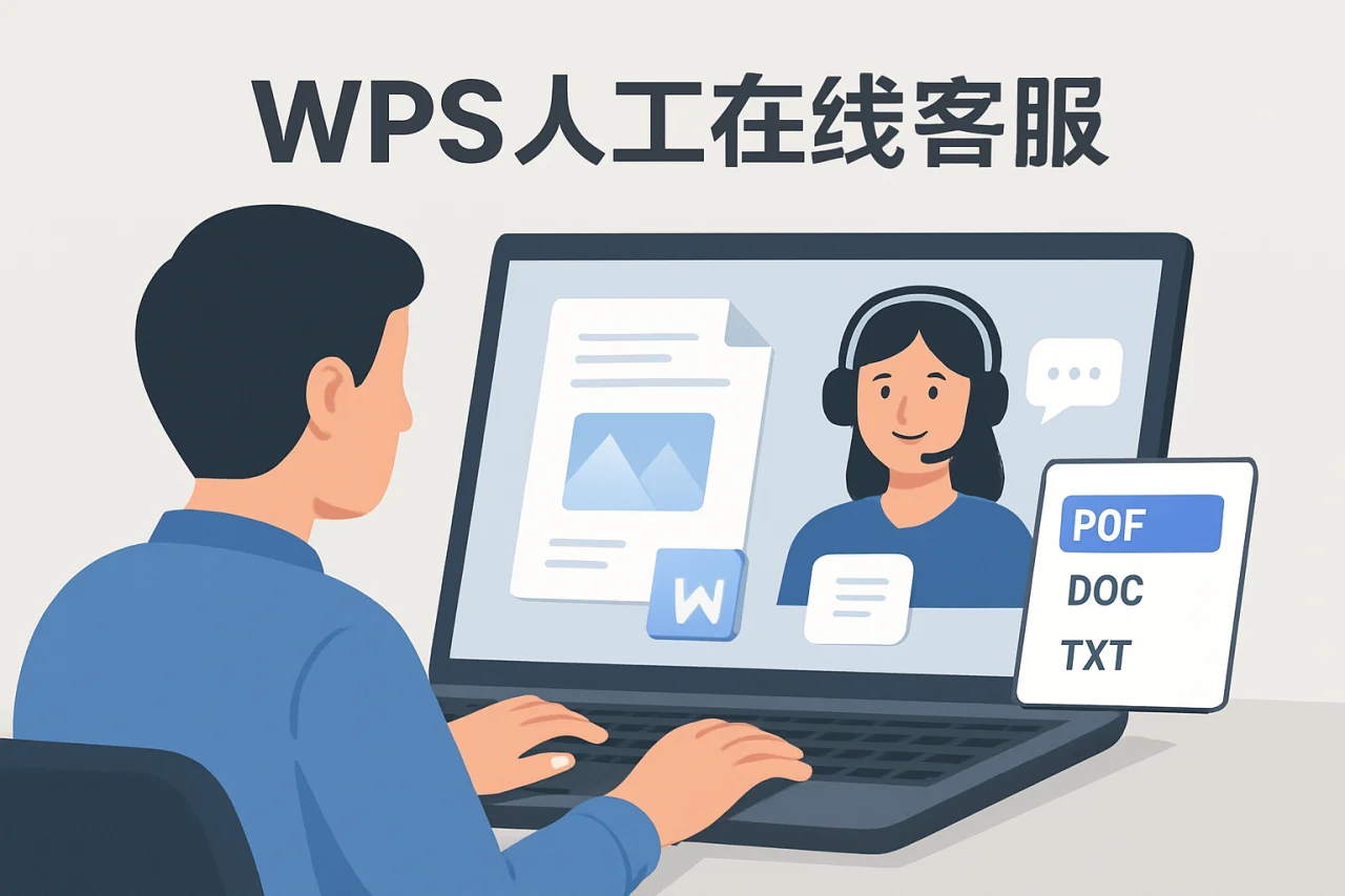 wps人工在线客服