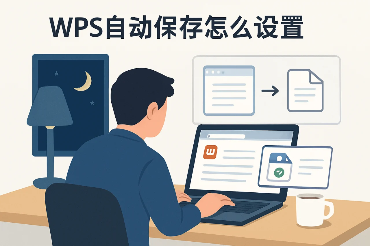 wps自动保存怎么设置