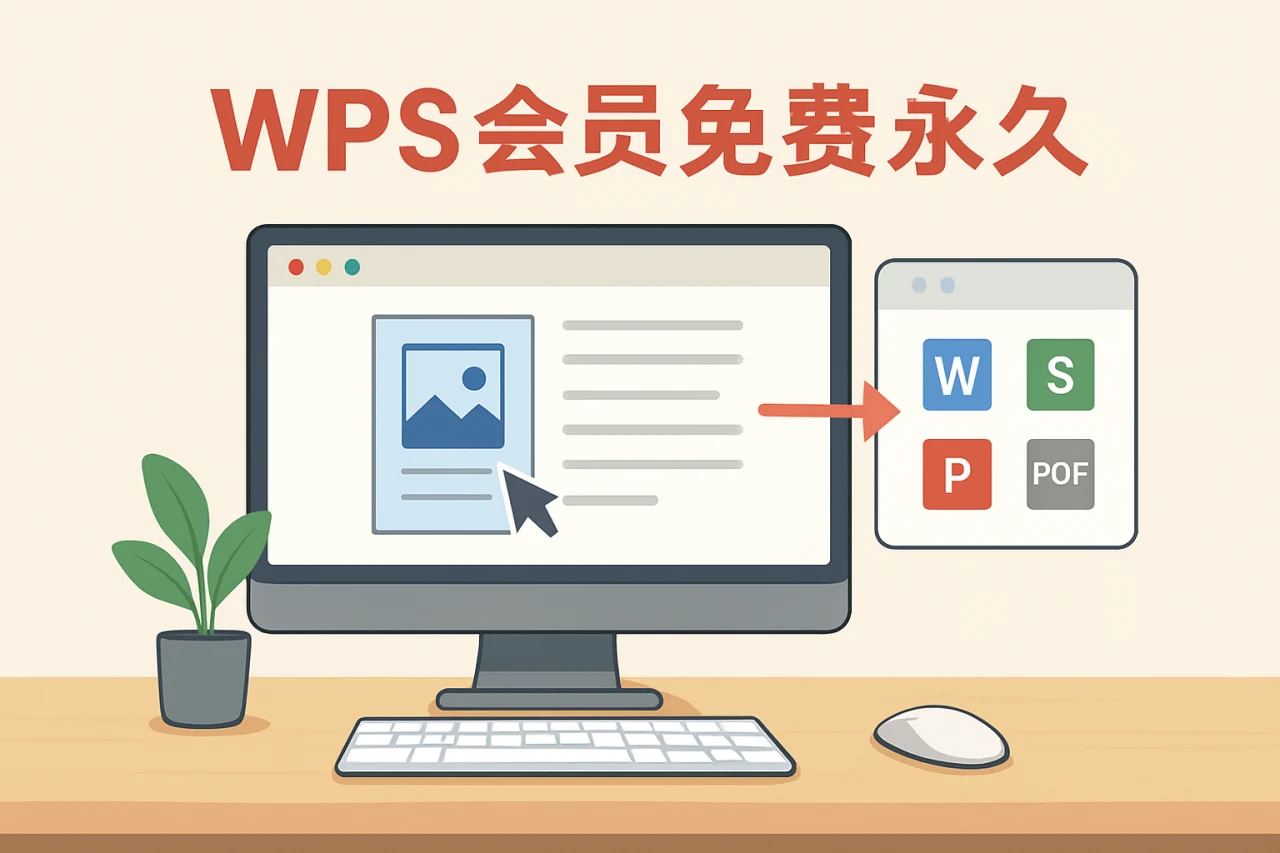 wps会员免费永久