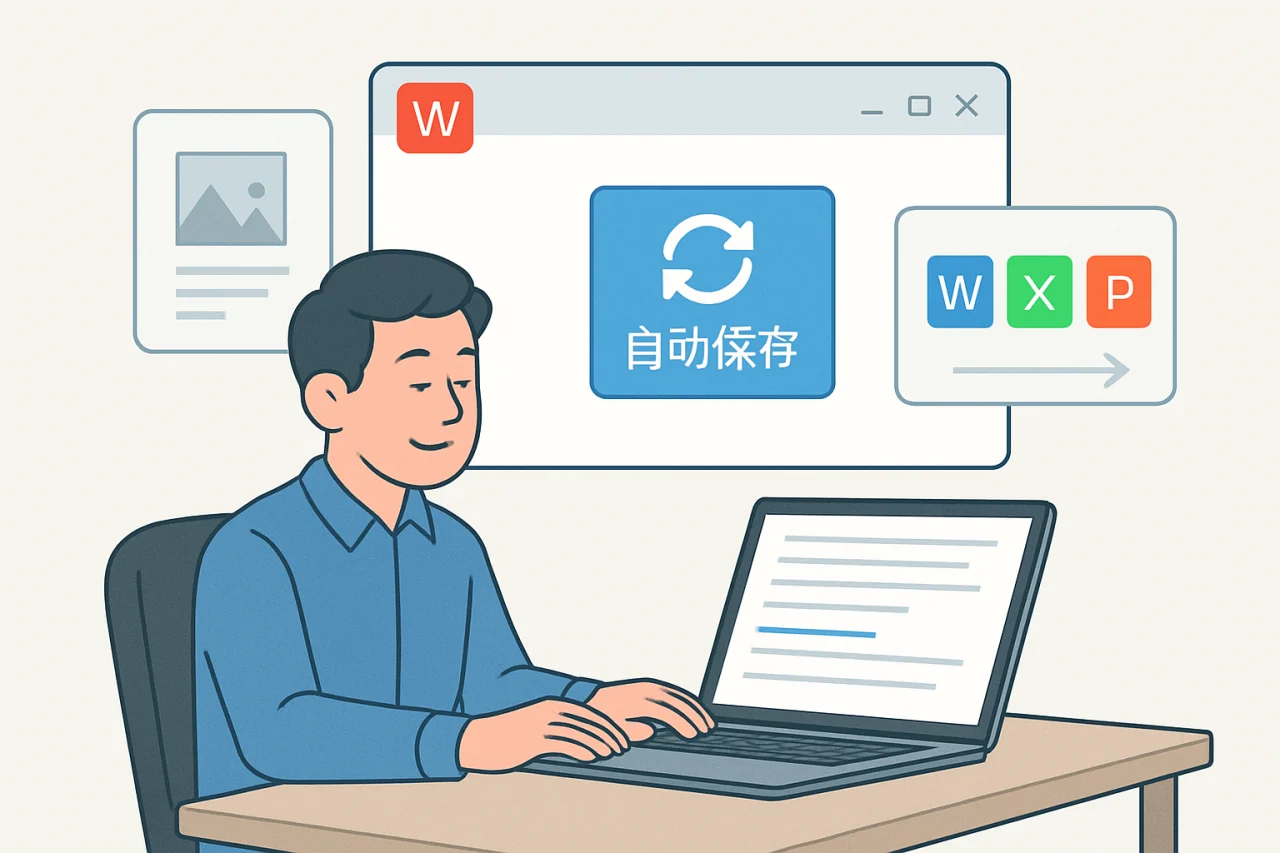 wps自动保存
