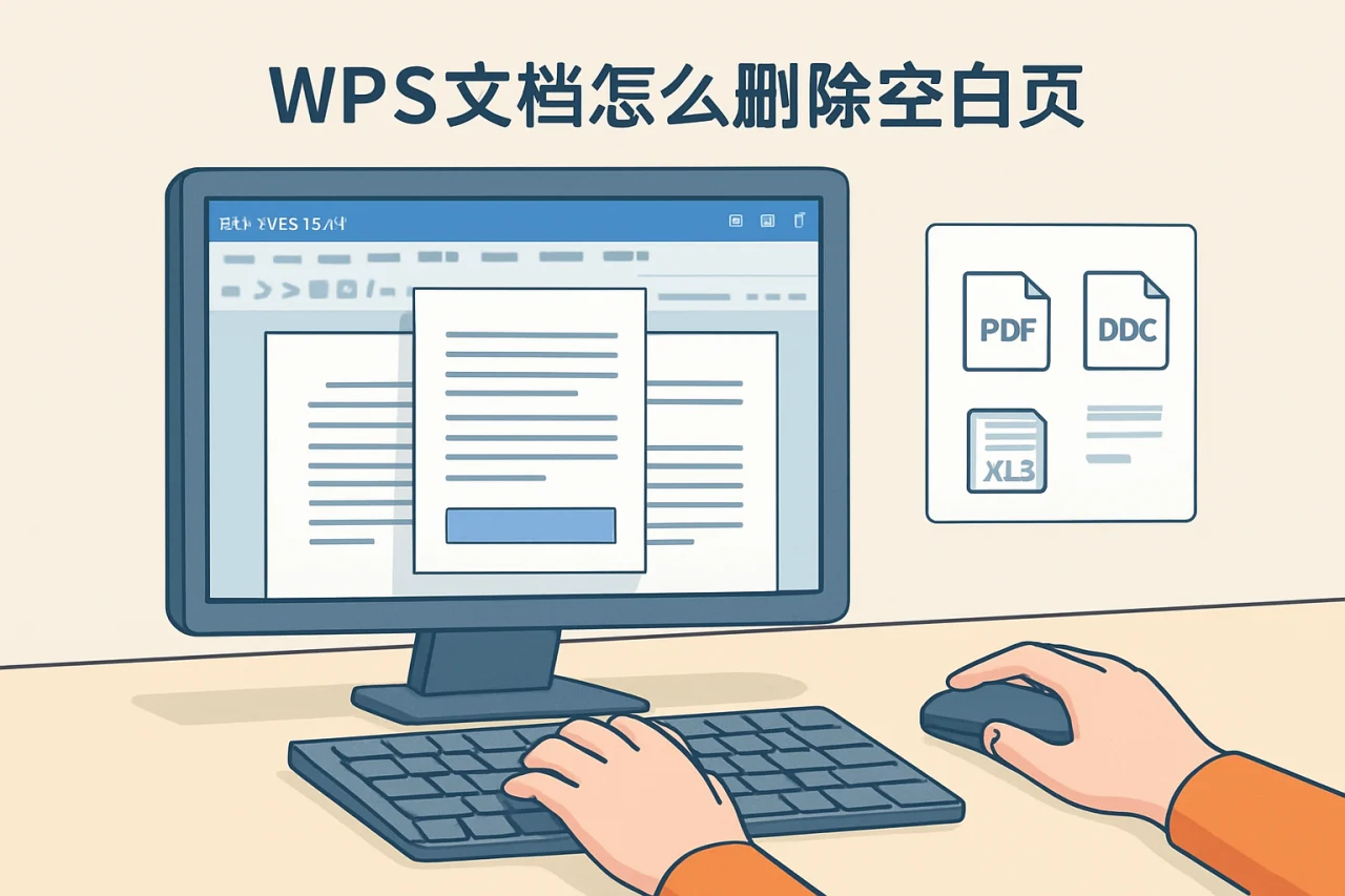 wps文档怎么删除空白页