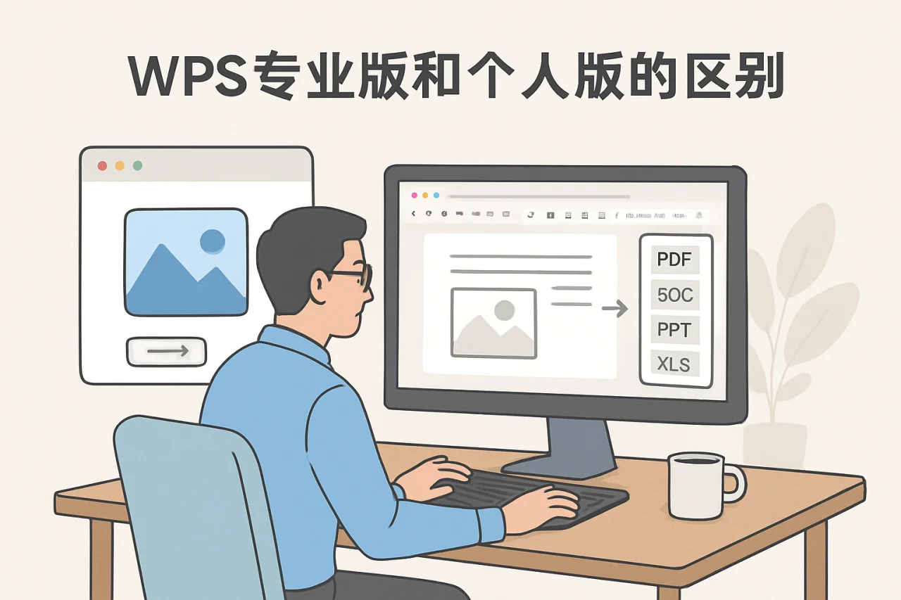 wps专业版和个人版的区别