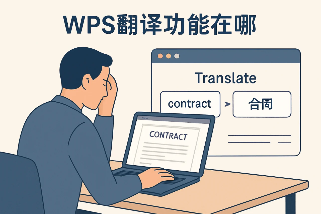 wps翻译功能在哪