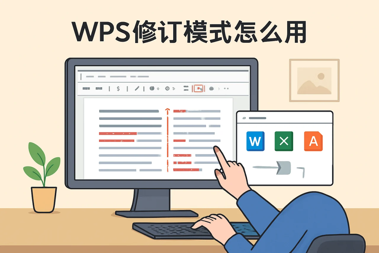 wps修订模式怎么用