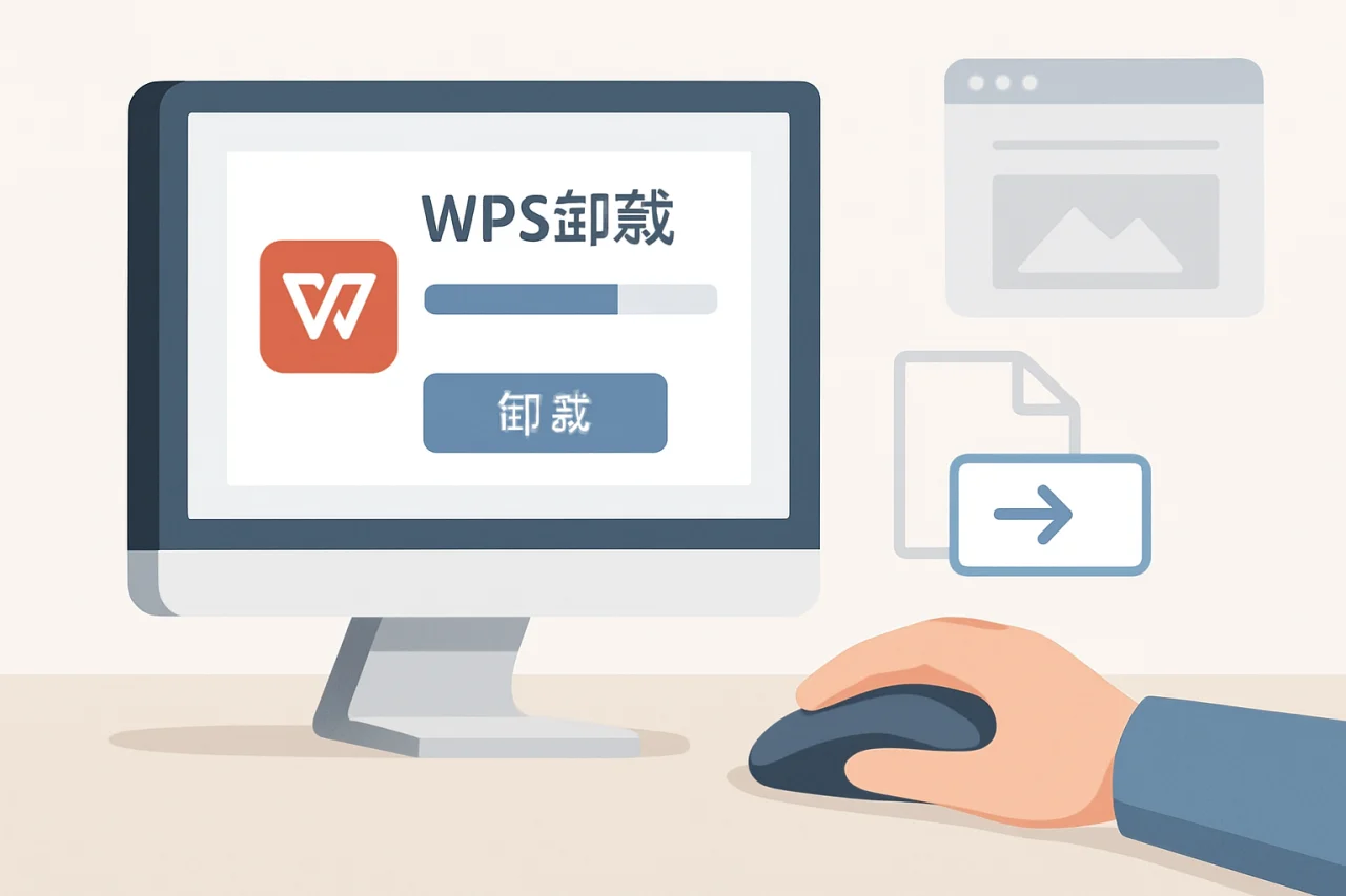 wps卸载