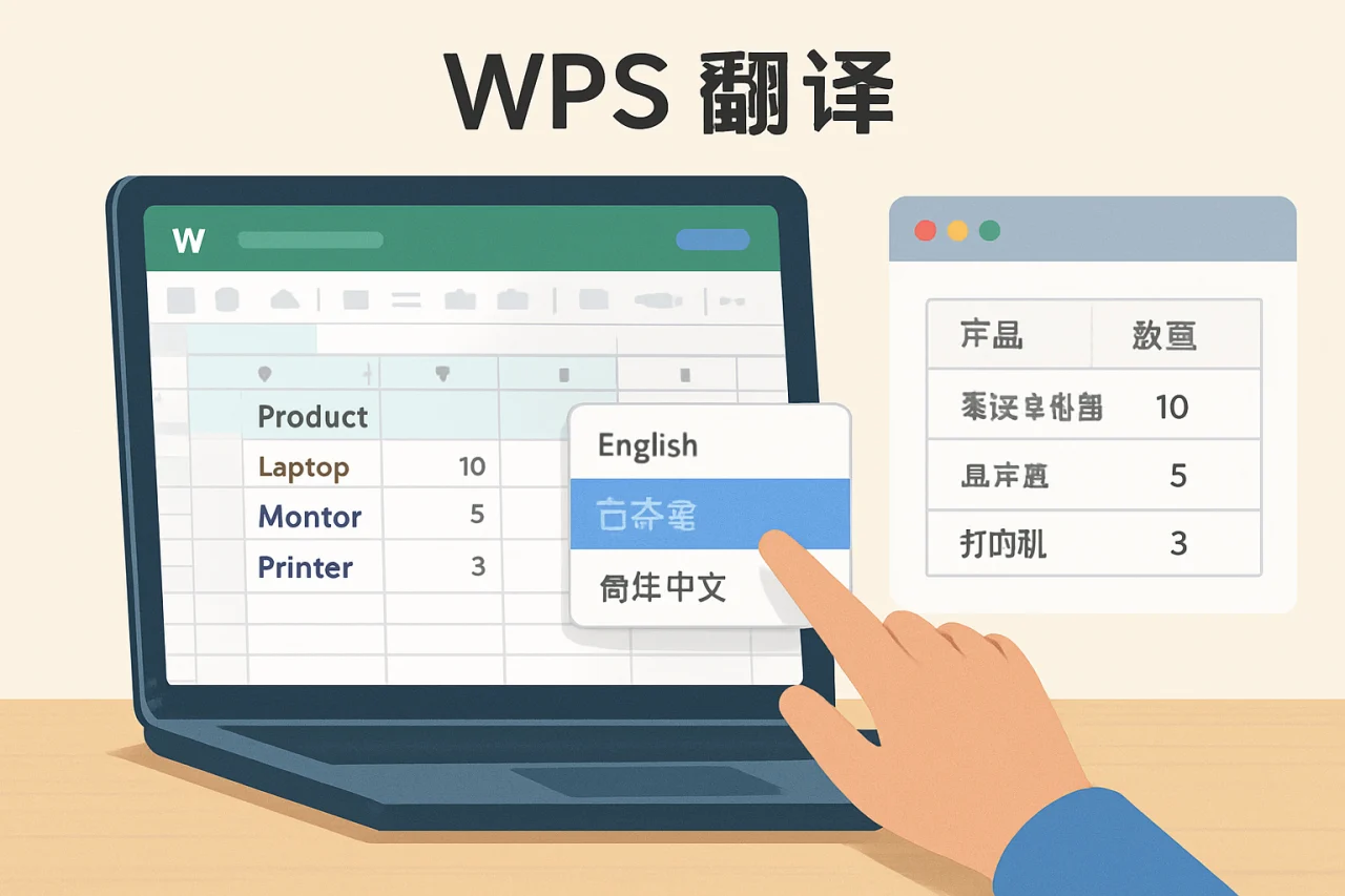wps翻译