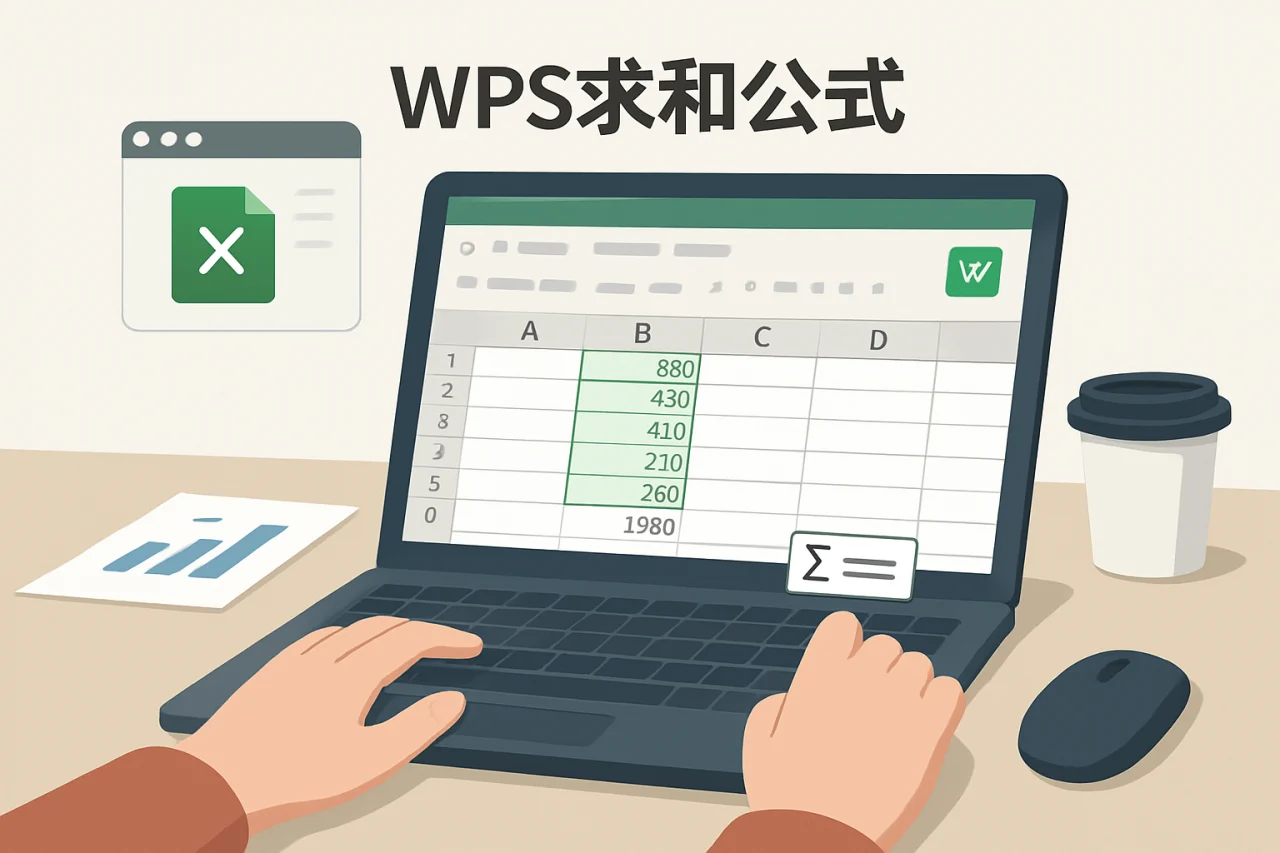 wps求和公式