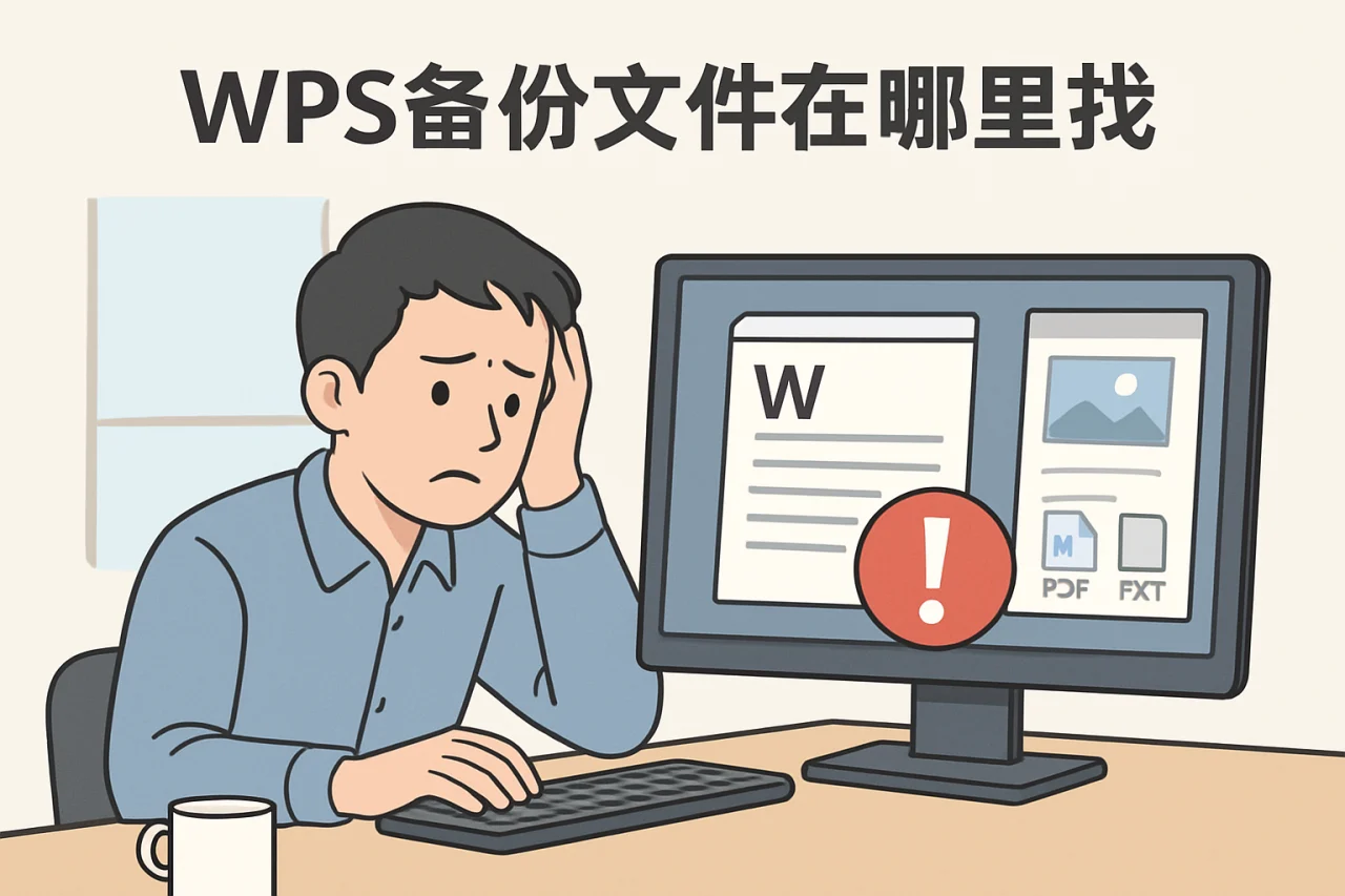 wps备份文件在哪里找