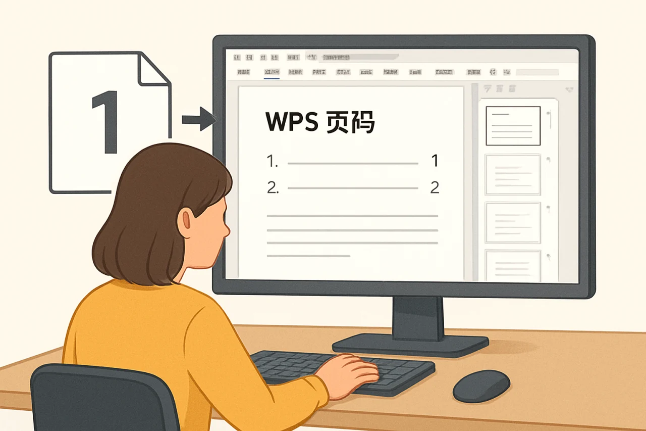 wps页码