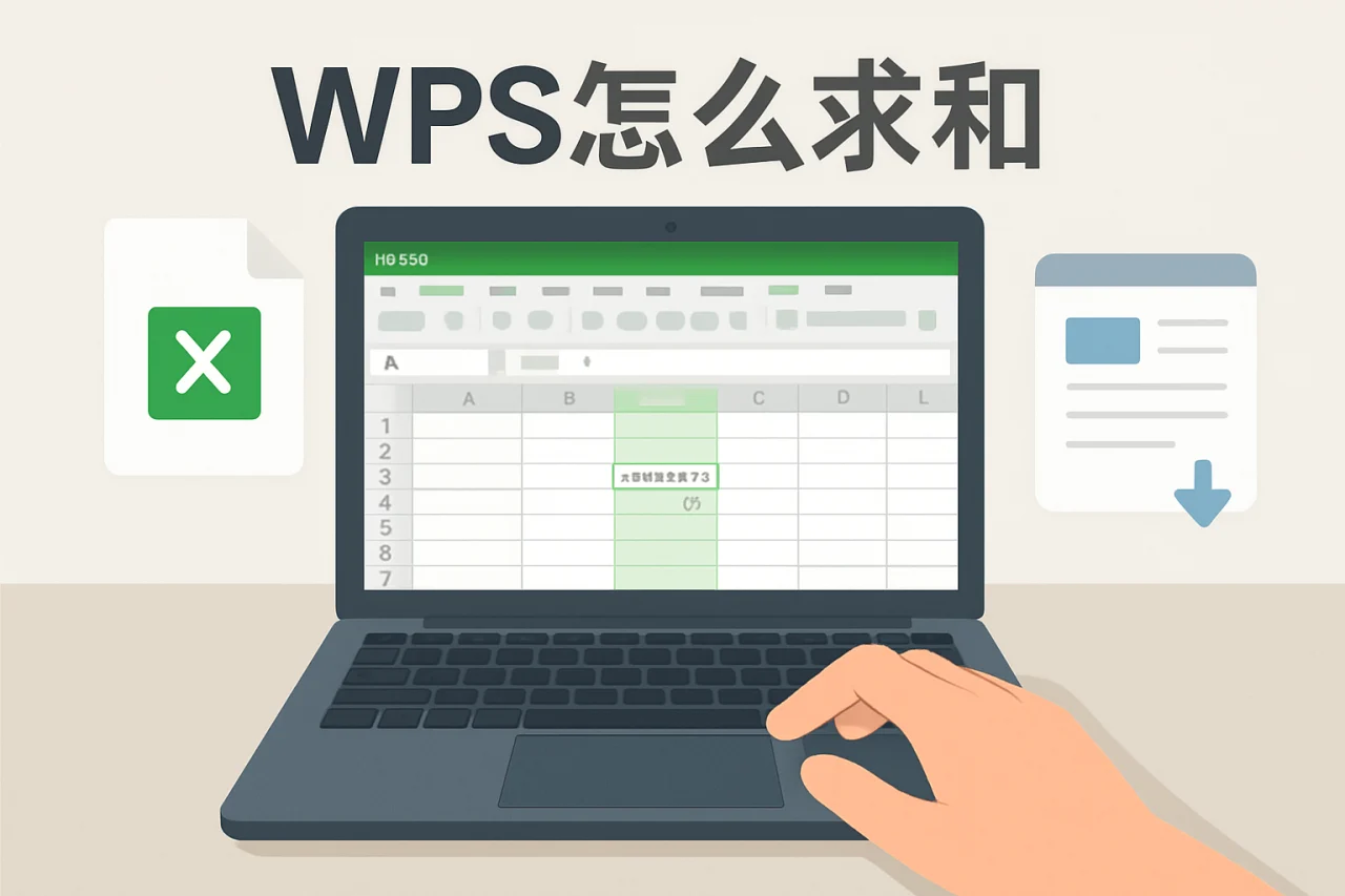 wps怎么求和