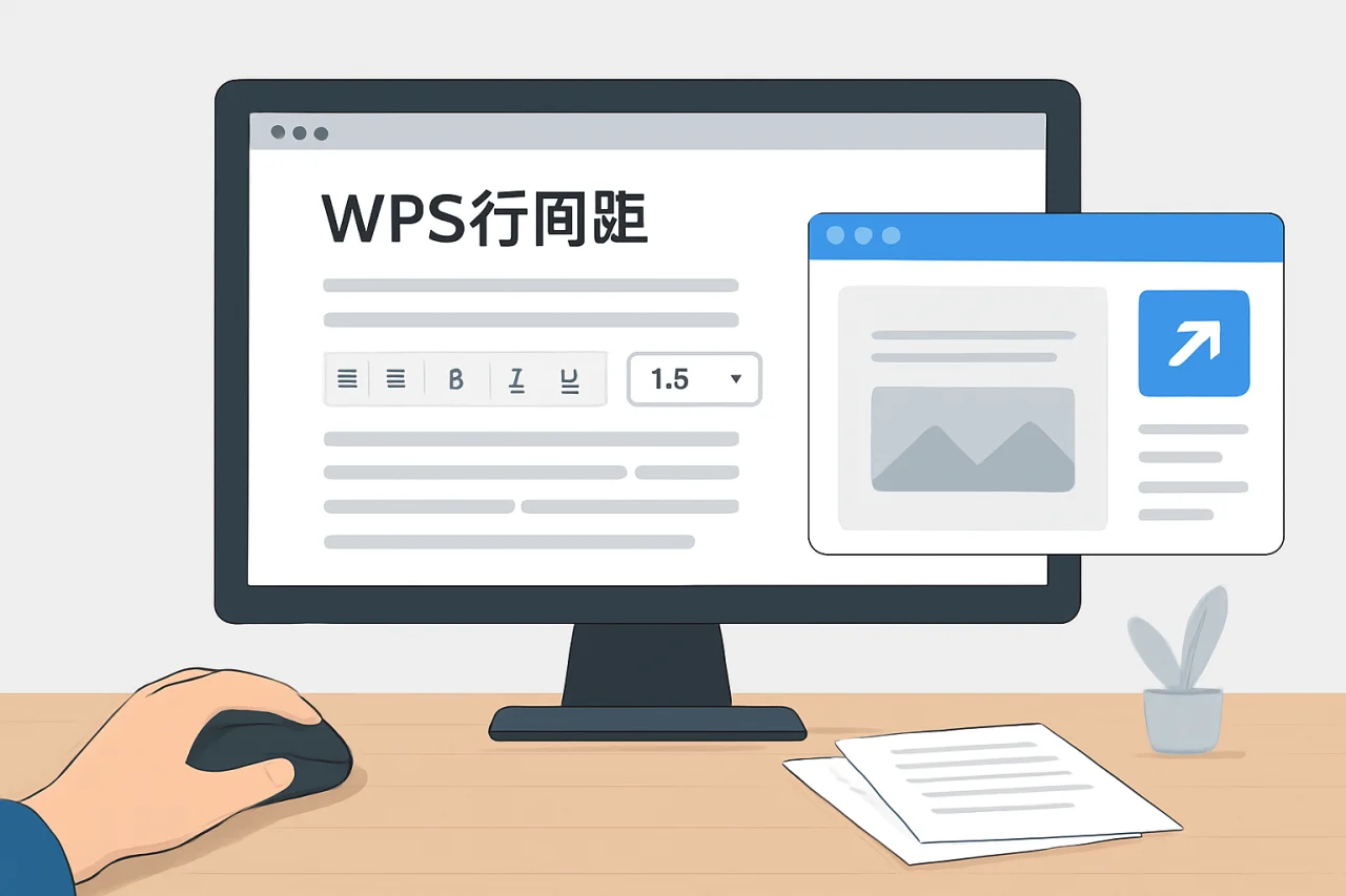 wps行间距